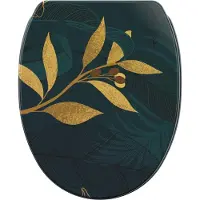 Sanilo Asiento de inodoro con sistema de cierre suave y sistema de fijación rápida, modelo Luxury. Asiento de inodoro directamente del fabricante. Tapa de inodoro, asiento de inodoro