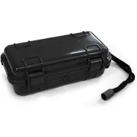 Origin Outdoors - Box Lite - Caja de protección size L 18,5 x B 9,8 x H 6,2 cm, negro