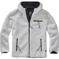 Brandit Chaqueta polar blanco