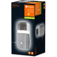 Ledvance ENDURA STYLE CRYSTAL, aplique para exteriores, acero, polimetilmetacrilato (PMMA), acero, IP44, Clase I, montaje en pared