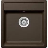 Schock Fregadero empotrable de encimera Unterbau, modelo N-100S U, color bronce, incluyendo el accesorio para restos