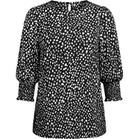 Imily Bela Blusa negro / blanco