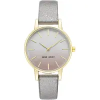 Nine west Reloj De Mujer Nw-2512gpgy Quartz 34 Mm