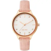 Nine west Reloj De Mujer Nw-2556rgpk Quartz 34 Mm