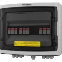 Doktorvolt Caja de conexión solar para paneles fotovoltaicos, corriente continua (DC) 1000V, clase de protección T1 T2, para 3 cadenas, marca , modelo 2414