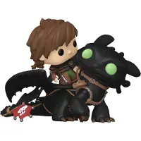 Funko POP! Cómo Entrenar A Tu Dragón 2: Hipo Monta A Desdentao Deluxe
