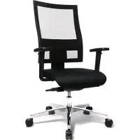 Topstar Silla de escritorio ergonómica para fitness, silla giratoria, silla de oficina Sitness 60, color