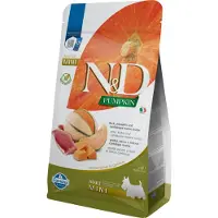 Farmina N&D, alimento para perros adultos de raza pequeña, sabor a pato y melón cantalupo, 2 kg
