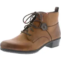 Rieker Botines con cordones sepia