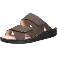 Finn Comfort Zapatos abiertos 'Pantolette Herren 81529 711265 Echtleder in grau' gris