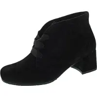 Semler Botas 'Stiefelette Damen M4402 Mira H-Weite Echtleder in schwarz' negro