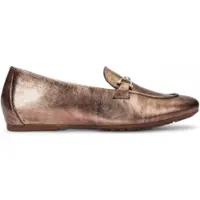 Wonders para mujer. A-4111_5642_6509 Mocasines de Piel Grace 11 bronce (37), Plano, Ninguno, Casual, Clásico, outlet 2026.