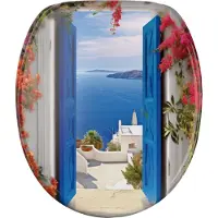 Sanilo Asiento de inodoro con sistema de cierre automático. Grecia. Tapa de inodoro directamente del fabricante. Tapa de inodoro, asiento de inodoro, tapa de váter, asiento de váter