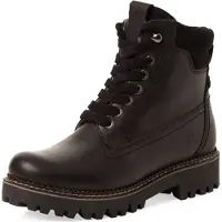 Tamaris Botines con cordones negro