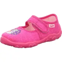 Superfit Zapatillas de casa 'Bonny' lila claro / rosa / blanco