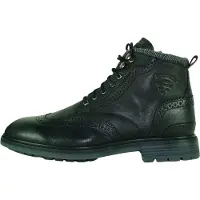 Pantofola d'oro Botas con cordones 'Tocchetto' negro