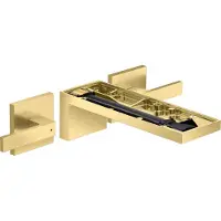 Hansgrohe AXOR 47082950: Grifo de lavabo de 3 orificios, línea AxMyEdition