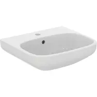 Ideal standard i.Life A - Lavabo de 500x440 mm, con desbordamiento, orificio para grifo, color blanco. Modelo: T470701