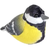 Wild republic Peluche De Pájaro Carbonero Común Con Sonido 18 Cm