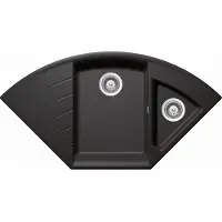 Schock Fregadero empotrable de encimera Lotus C-150 A Stone, con cubeta de residuos incluida