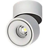 Brumberg Luminaria LED empotrable , 10W, 3000K, clase energética A+, 675 lúmenes, cristal transparente, modelo 12061073