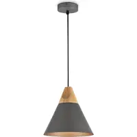 Maytoni P359-PL-220-C, 1 bombilla, casquillo E27, IP20, color gris