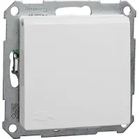 Schneider Electric , enchufe con tapa abatible, modelo 265034, color blanco puro