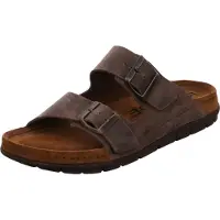 Rohde Zapatos abiertos 'Pantolette Herren 5918/72 Echtleder in braun' marrón