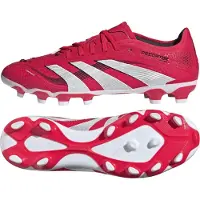 Adidas adidasBota de fútbol Predator Pro multisuperficie 40 2/3 Lucid Red / Cloud White / Core Black Unisex