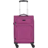 D&N Travel Line 9204 4 ruedas Maleta de cabina 55 cm lila
