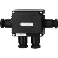 Cooper Crouse-Hinds CEAG, caja de conexión para 4 polos, terminal, modelo EAZK 96, entrada: 4 x M25, referencia GHG7910101R0002