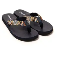 Brasileras Zapatos para playa y agua 'Inca' beige / azul / verde hierba / negro