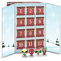 Funko POP! Calendario de Adviento Marvel de 12 días, Pocket Pop