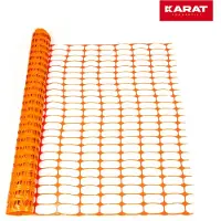 Floordirekt Barrera Chester. Tamaño de la malla: 10x4 cm. Altura: 100 cm. Longitud: 30 m. Color: Naranja