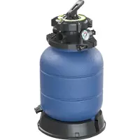 Wiltec Filtro de arena para piscina, depósito de filtro, recipiente para filtro de arena, sin bomba, depósito, piscina