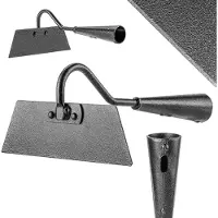 Kadax , azada de jardín sin mango, azada de forma trapezoidal, color , 16 cm