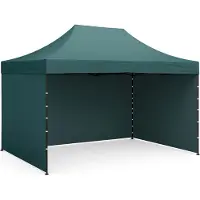 AGA Puesto de tijera 3x4,5m Verde