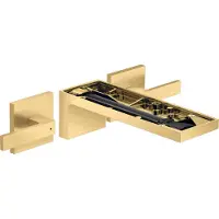 Hansgrohe AXOR 47082250: Grifo de lavabo de 3 orificios, línea AxMyEdition