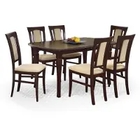 Halmar Mesa extensible Fryderyk 160/240 - color nogal oscuro