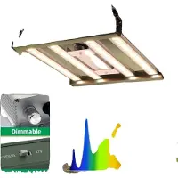 OEM Luz LED para plantas, 120W de potencia, con función de regulación de intensidad, 120W