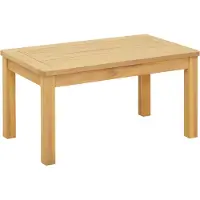 Syfax Mesa de Café Acacia clara 70 x 40 x 36 cm