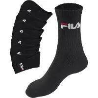 FILA Calcetines rojo / negro / blanco