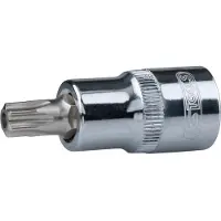 Ks Tools 918.1721, Llave de vaso, 1/2", métrica, 1 cabeza, T15, acero cromo vanadio