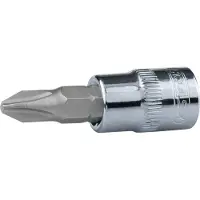 Ks Tools 918.1680, Llave de vaso, 1/2", métrica, 1 cabeza, acero cromo vanadio, PZ1