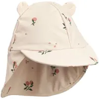 Liewood - Kid's Senia Sun Hat with Ears - Gorra size 48-49 cm - 9-12 Months, blanco/beige