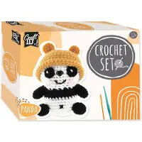 Craft ID Kit De Manualidades Crochet Panda (kcr1703/ge)