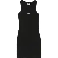 FILA Forcone Sleeveless Logo Rib Dress Black Talla: 170/176 | Vestidos Outlet | Unisex | Negro
