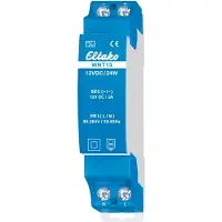 Eltako Amplia gama de fuentes de alimentación conmutadas. - Alimentación CC 110...240 V/12 V 24 W WNT15-12 VCC/24 W