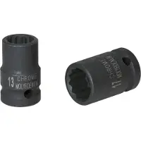 Ks Tools , juego de vasos de impacto, 515.1564, acero cromo-molibdeno, 3,5 mm, 32 g
