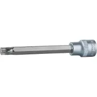 Ks Tools 911.1555, Llave de vaso, 3/8", sistema imperial, 1 cabeza, T40, acero cromo vanadio